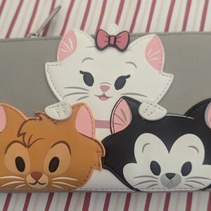 Loungefly Gray and Lavender Wallet